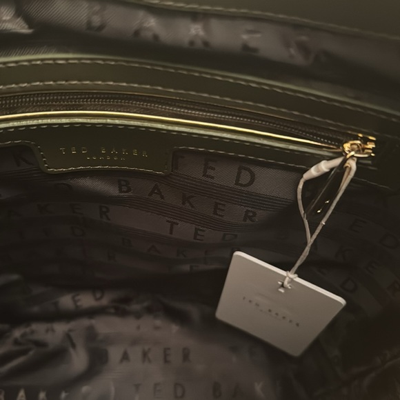 Ted Baker Rojin Leather/Suede Braided Strap Bucket Bag - Picture 9 of 12